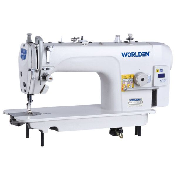 WORLDEN Heavy Duty Single Needle Lockstitch Sewing Machine (Large Hook)