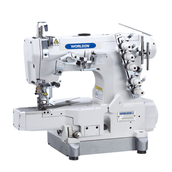 WORLDEN Direct Drive Cylinder Bed Interlock Machine