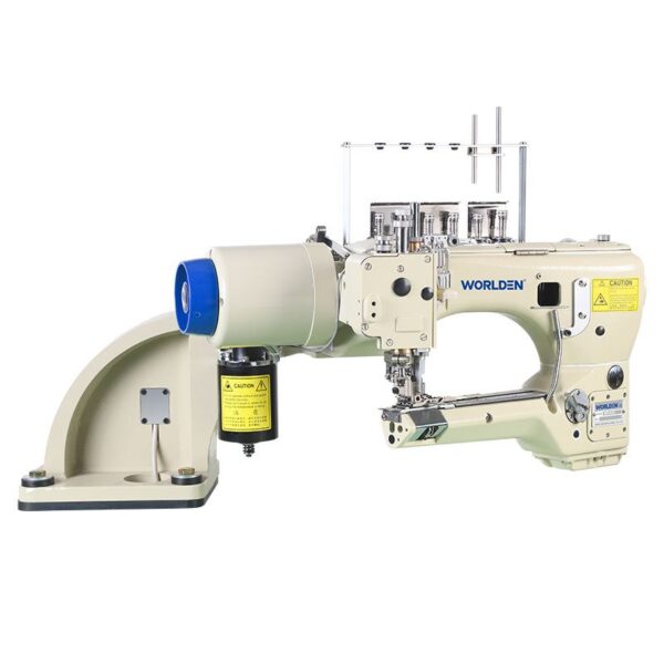 WORLDEN Flat-Seam Feed off arm Interlock Machine