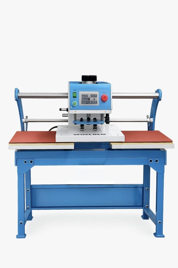 WORLDEN WD-4040S | Auto Double bed Pneumatic Heat Transfer Machine (38cmx38cm)