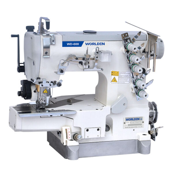 WORLDEN Cylinder Bed Interlock Machine With Puller