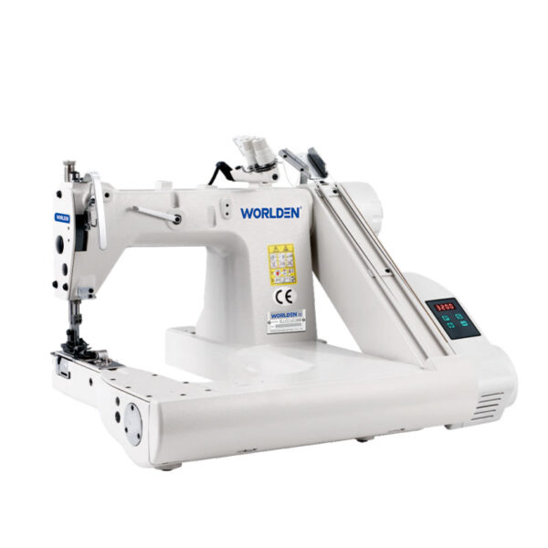 WORLDEN Direct-Drive 2-Needle Feed-Off-The-Arm Chainstitch Machine