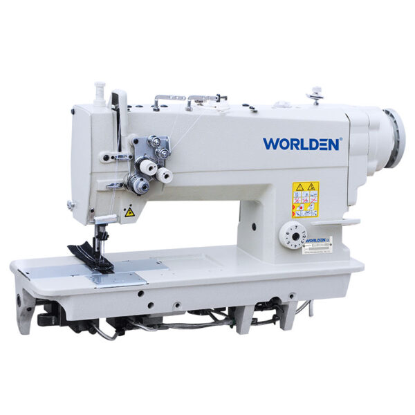 WORLDEN Direct drive Double Needle Machine (Fixed Bar & Big Hook)