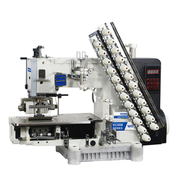 WORLDEN 13 Needles Cylinder-bed Chain-stitch machine with Auto Trimmer